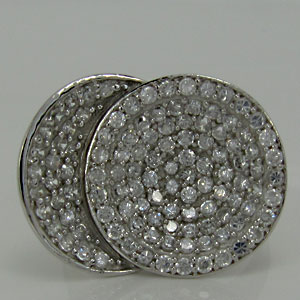 Stříbrný prsten z rhodiovaného stříbra se zirkony.P018